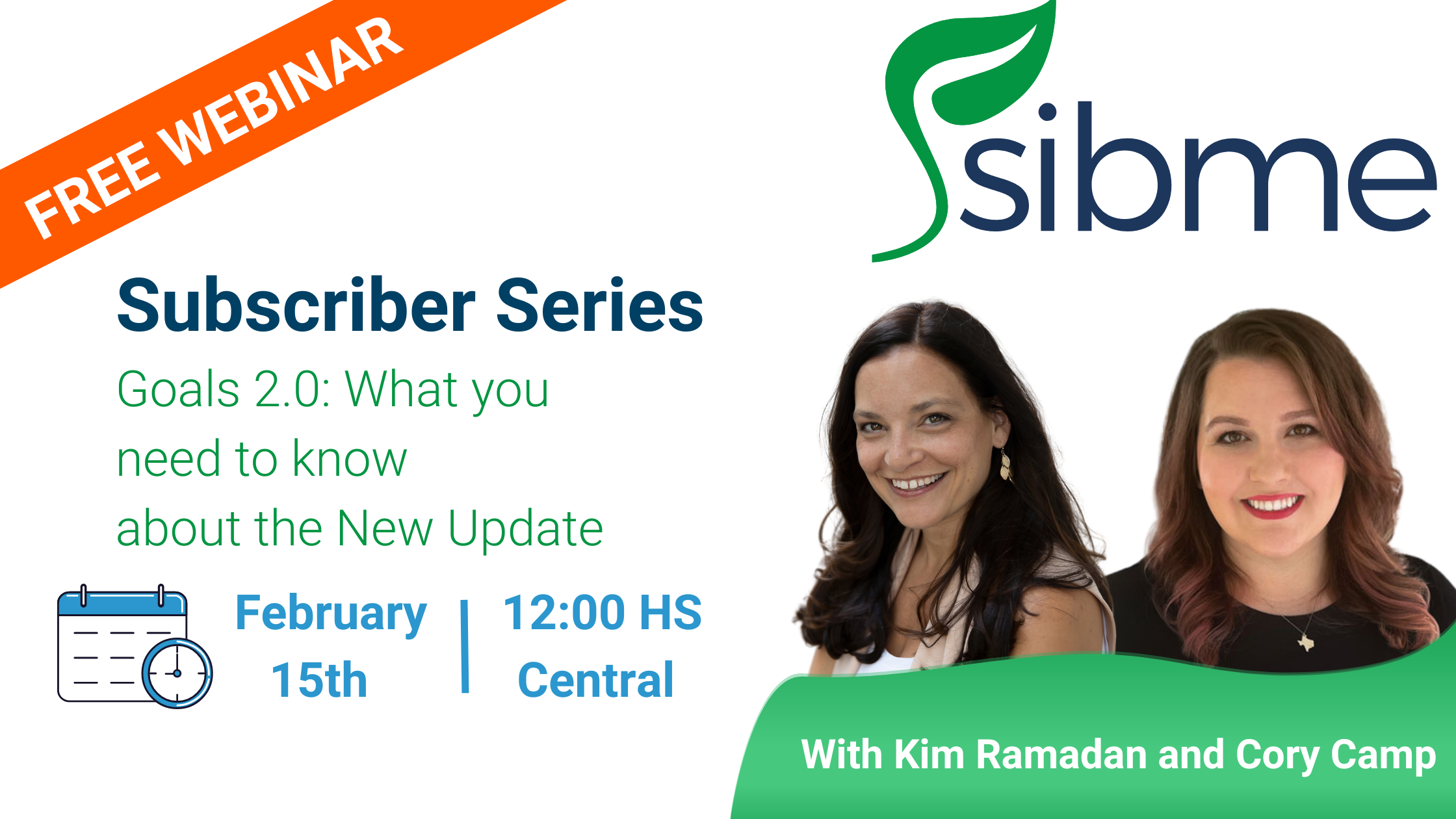 Webinars 2.0 goals